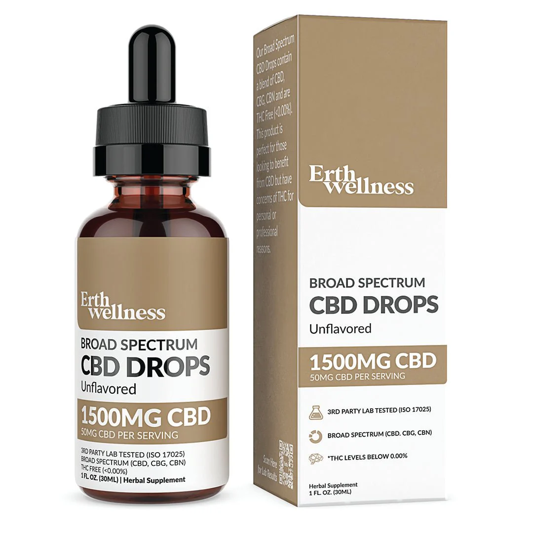 Broad Spectrum THC Free* CBD Drops - Image 4