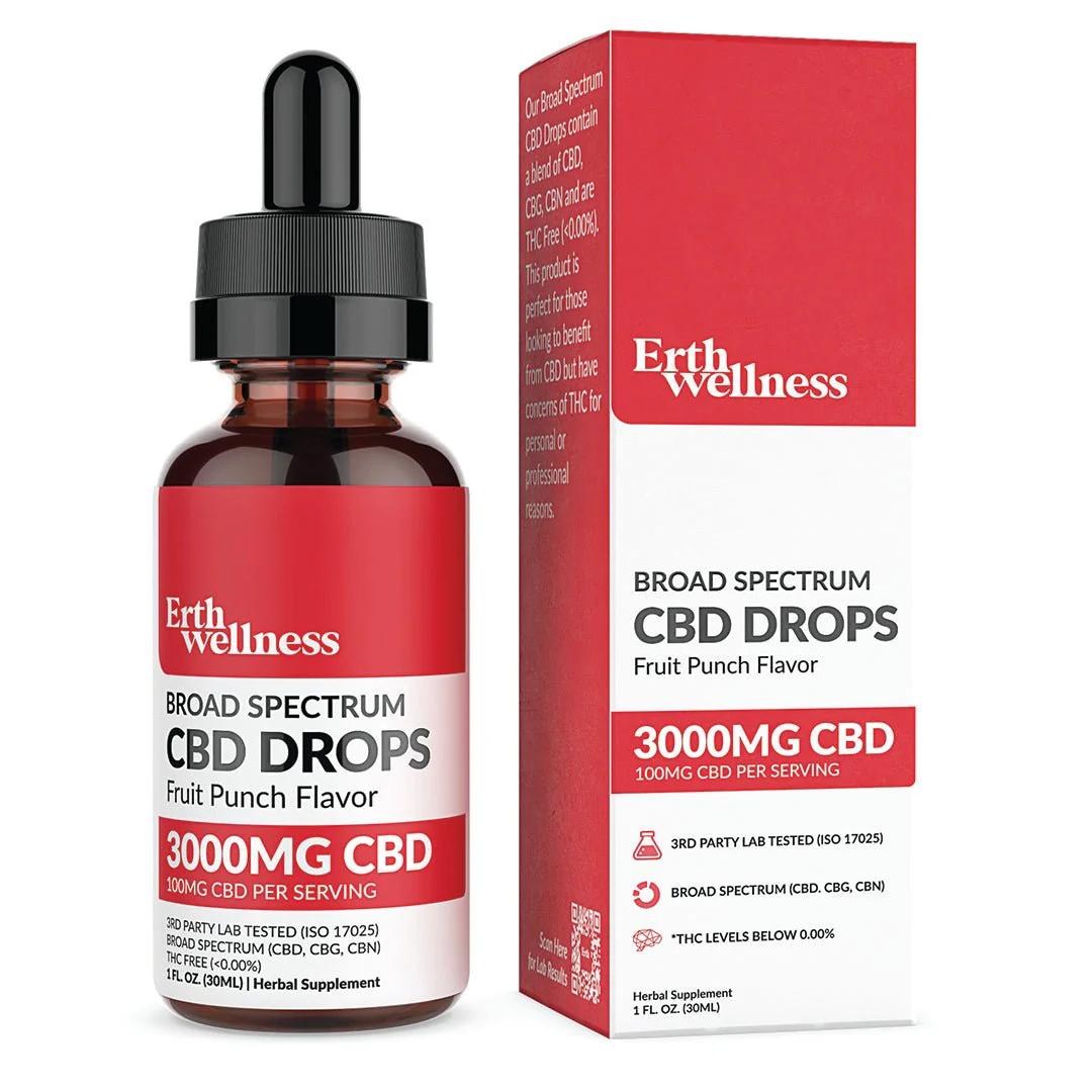 Broad Spectrum THC Free* CBD Drops - Image 5