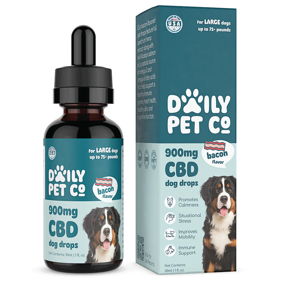 CBD Pet Drops for Dogs - Bacon Flavored - Image 4