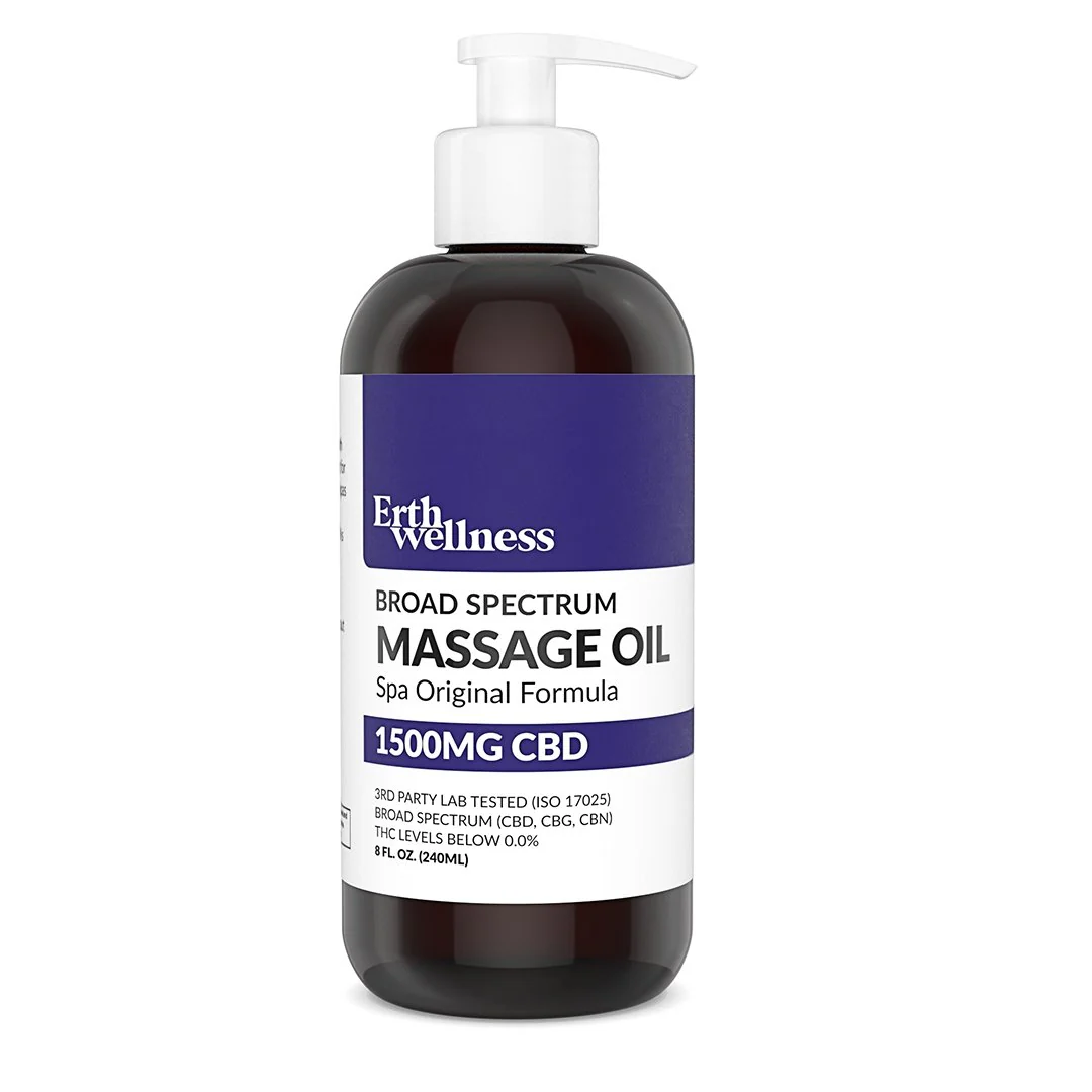CBD Massage Oil - Spa Original - 1500 MG (THC Free) - Image 3