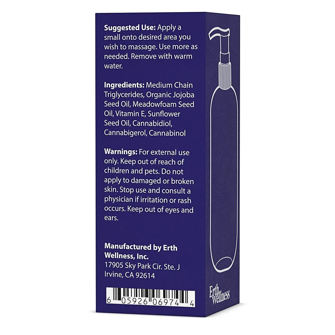 CBD Massage Oil - Spa Original - 1500 MG (THC Free) - Image 4