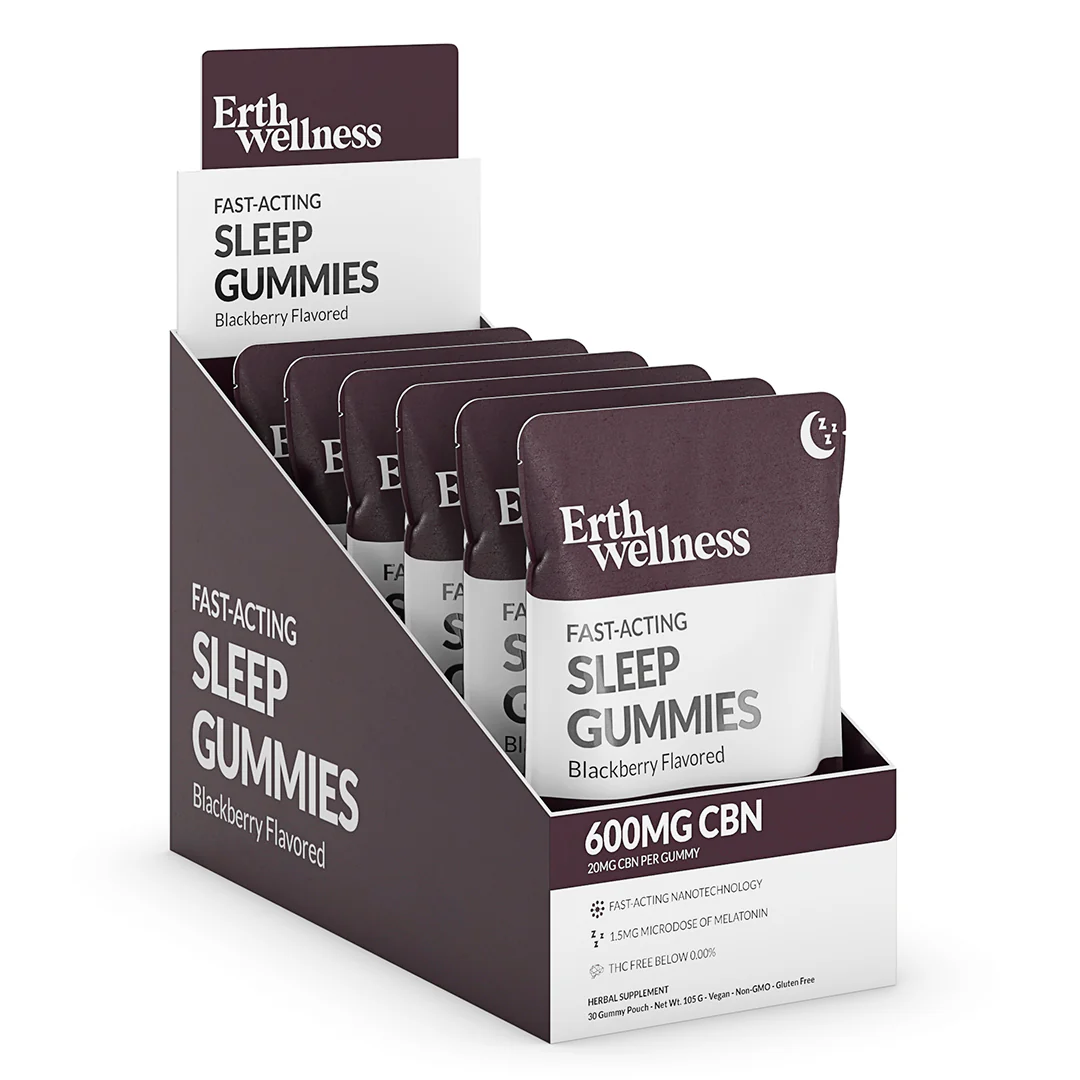 Sleep CBN Gummies – THC-Free | Sleepy Blackberry (600mg) - Image 4