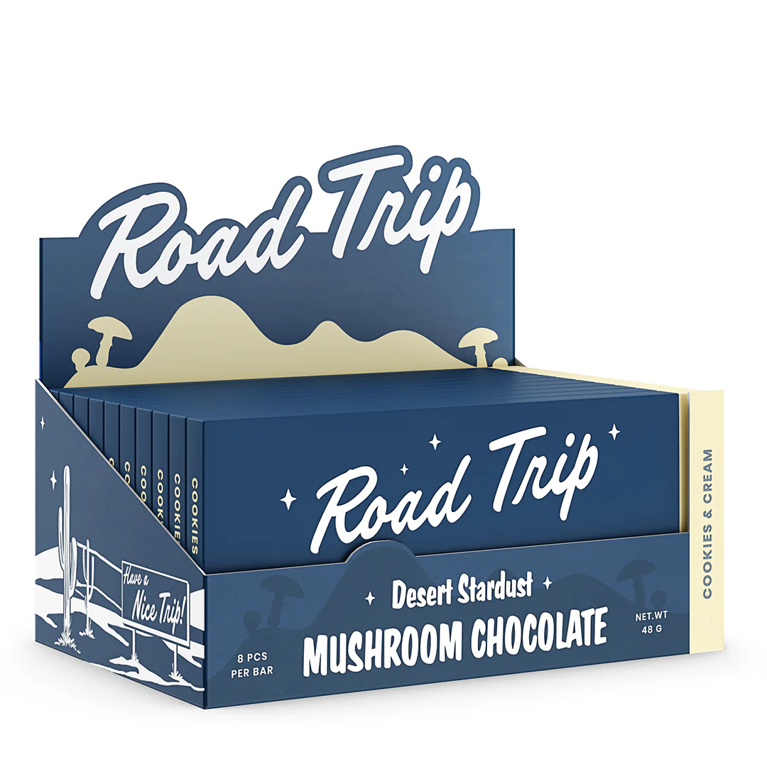 Desert Stardust Mushroom Chocolate Bar - Cookies & Cream - Image 4