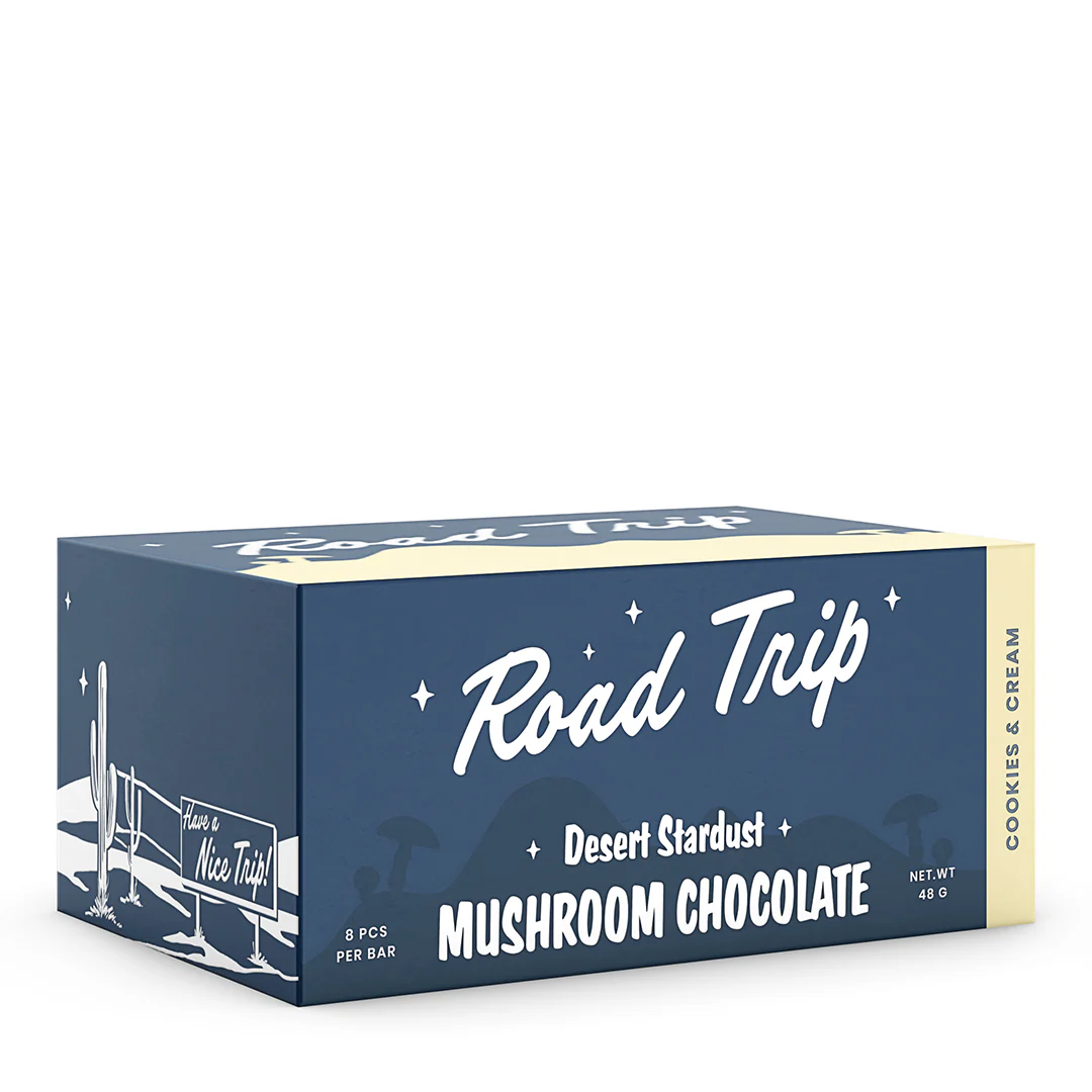 Desert Stardust Mushroom Chocolate Bar - Cookies & Cream - Image 5