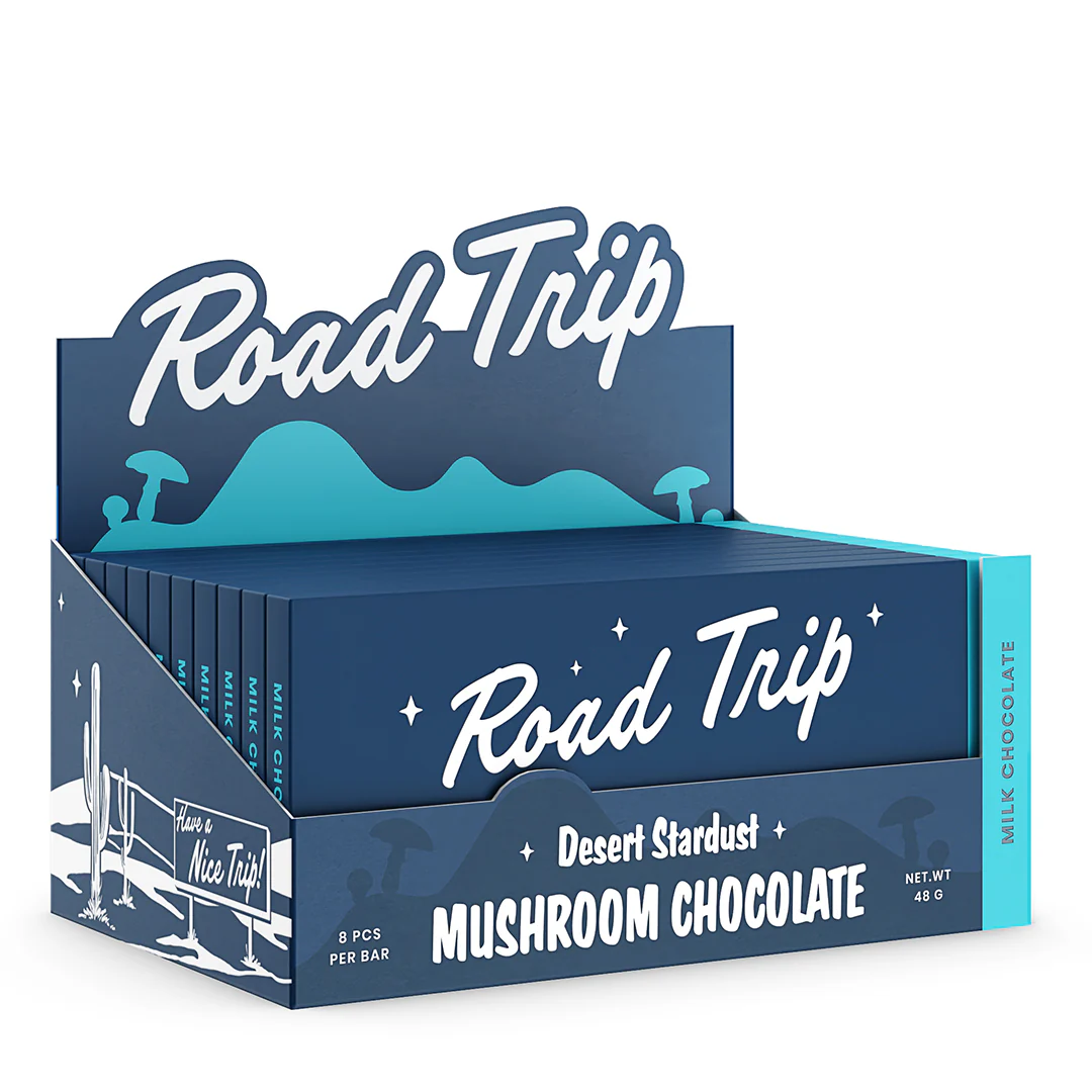 Desert Stardust Mushroom Chocolate Bar - Milk Chocolate - Image 4