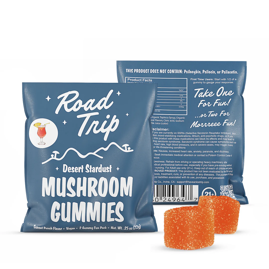 Desert Stardust Mushroom Gummies - 2-Piece Pouch (Sample Size) - Image 6