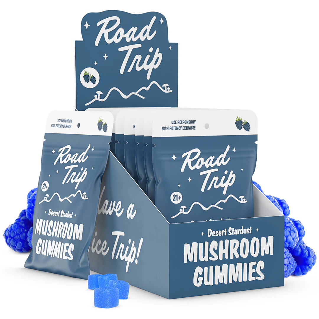 Desert Stardust Mushroom Gummies - Blue Raspberry - Image 2