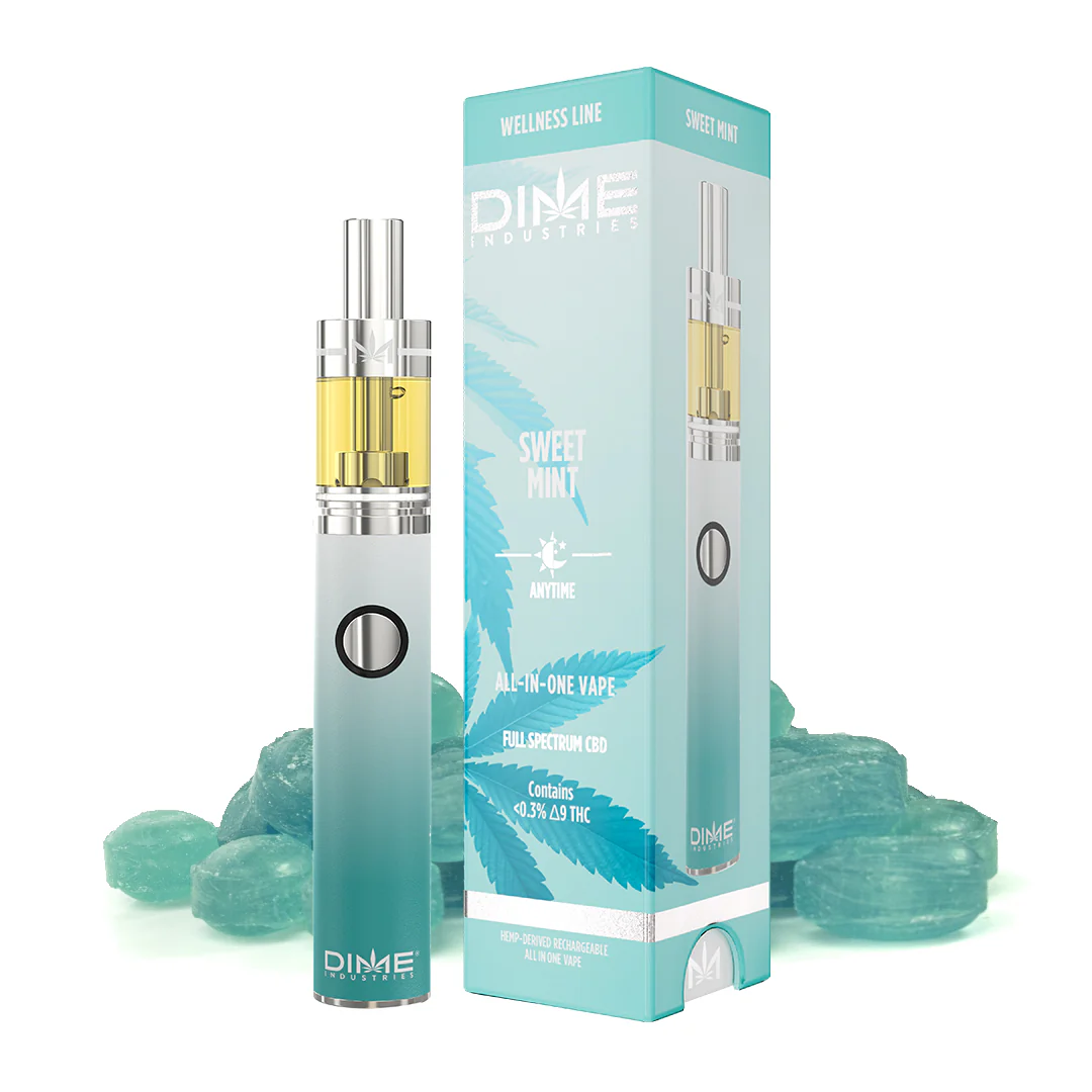 DIME (THC Free) All-In-One 2g Wellness Pen – (CBD + CBG + CBN) - Image 3