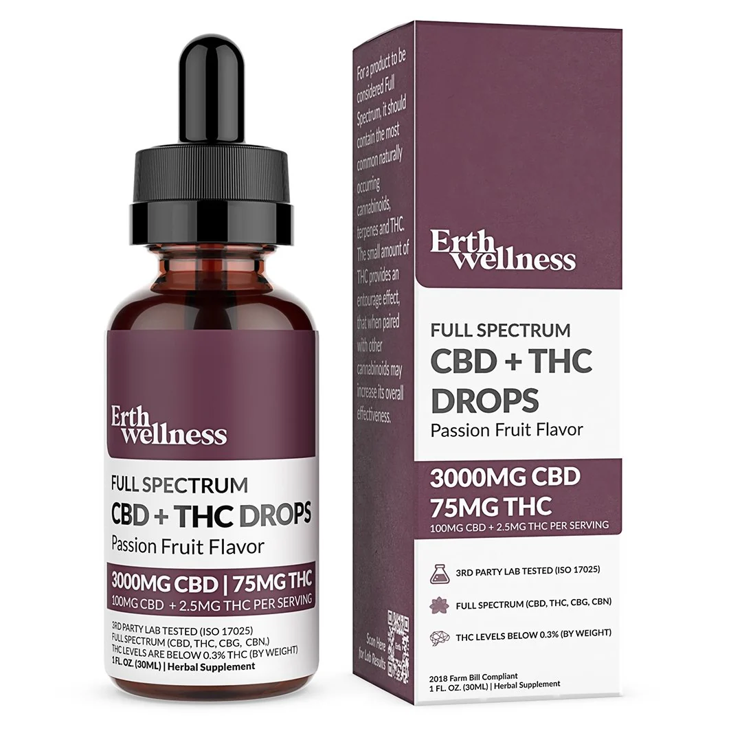 Full Spectrum CBD + THC RELIEF Drops - Image 6