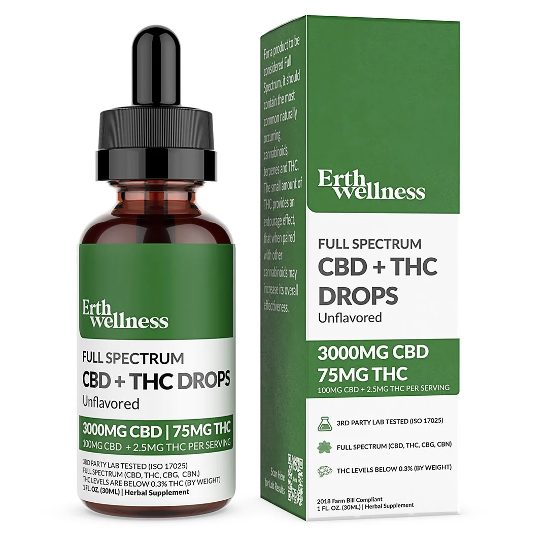 Full Spectrum CBD + THC RELIEF Drops - Image 7