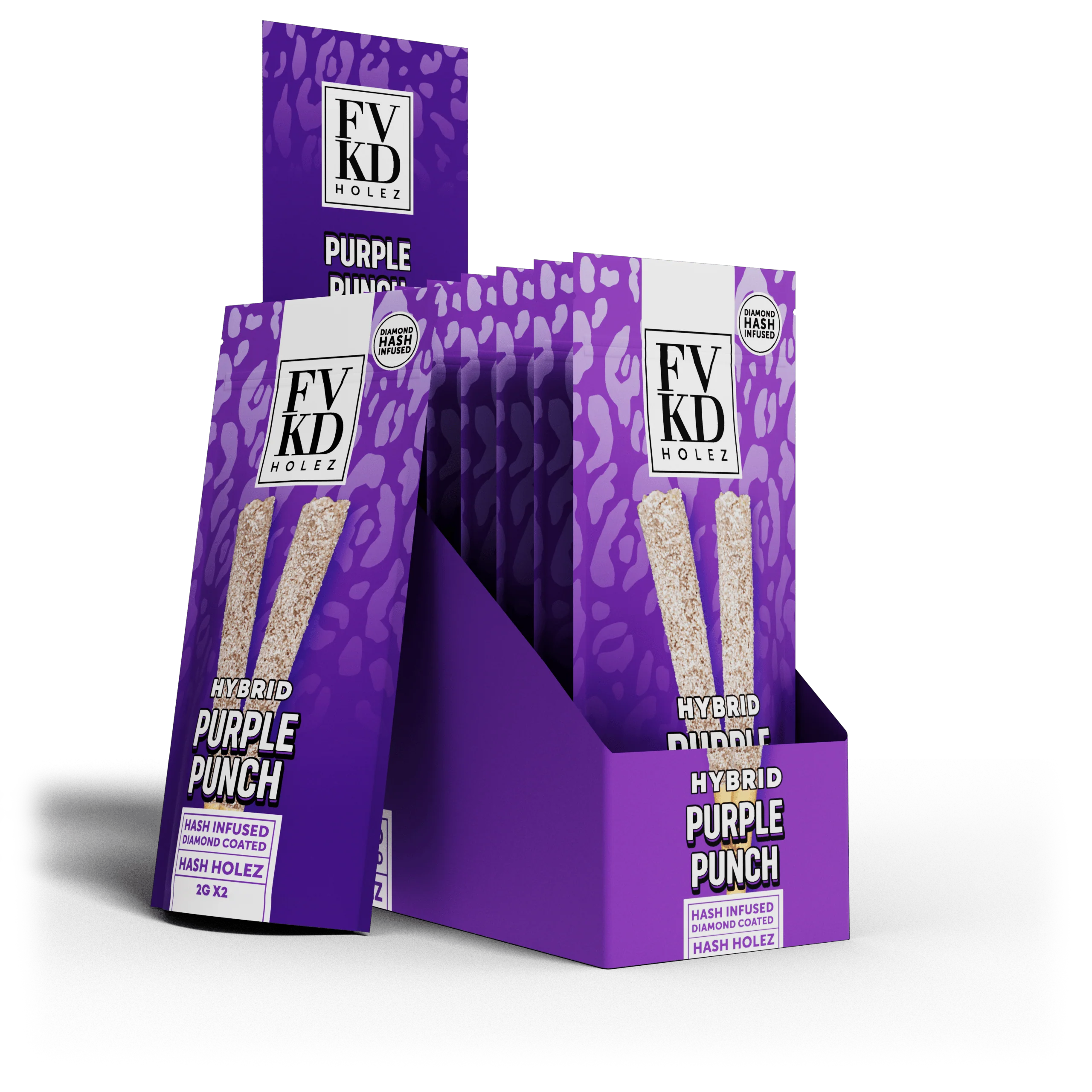 FVKD Diamond Infused Hash Holez THCA Pre-Rolls – 2ct (4g) - Image 10