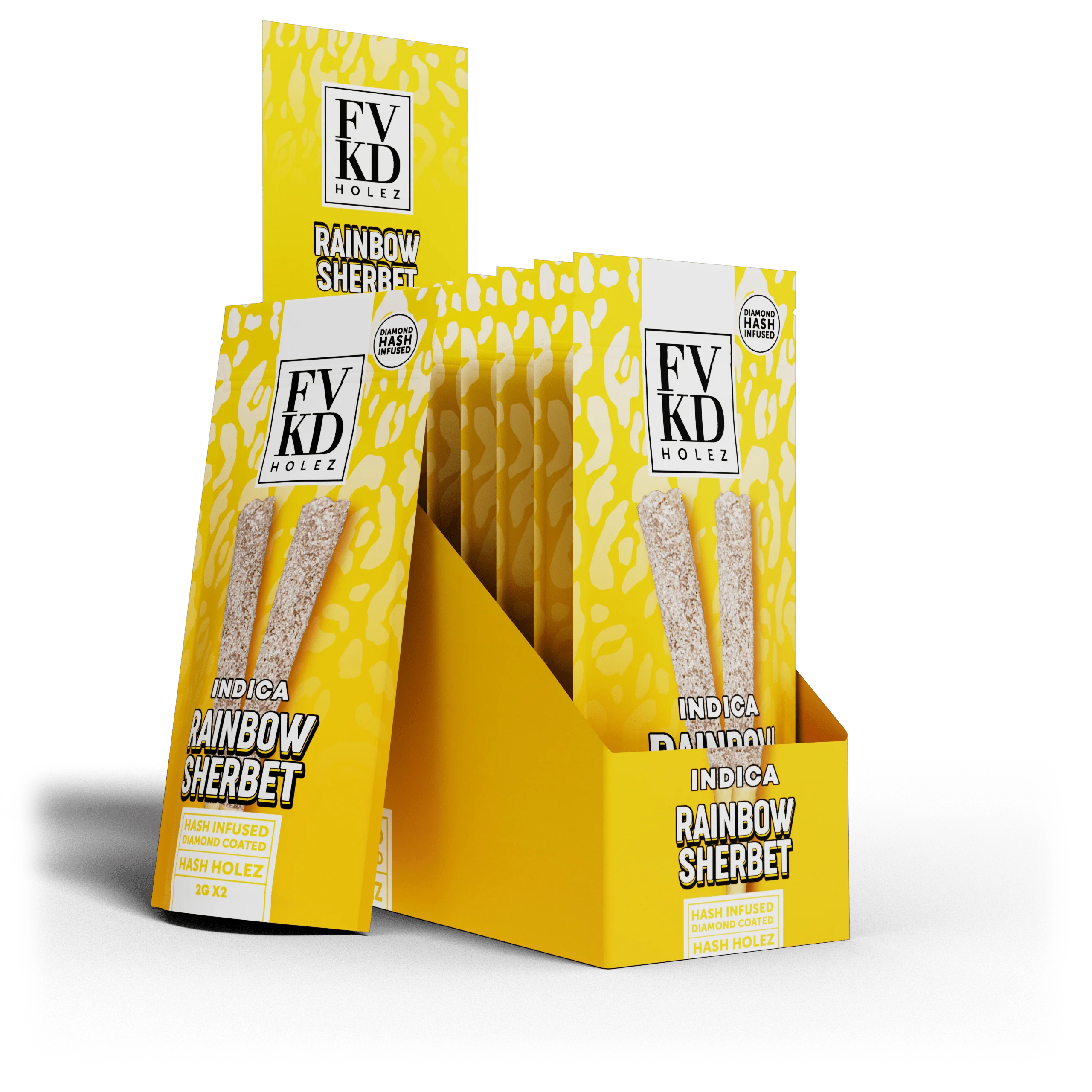 FVKD Diamond Infused Hash Holez THCA Pre-Rolls – 2ct (4g) - Image 12