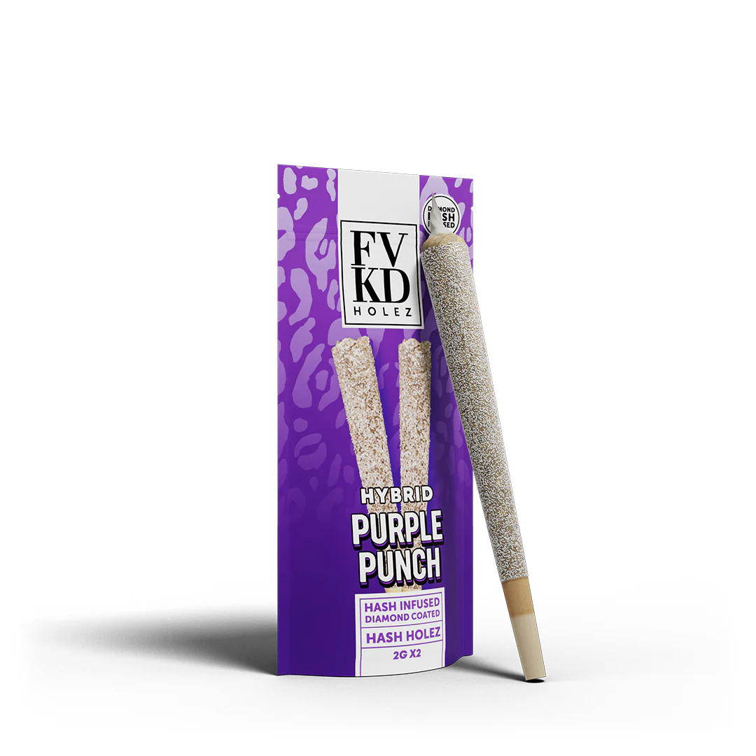 FVKD Diamond Infused Hash Holez THCA Pre-Rolls – 2ct (4g) - Image 4