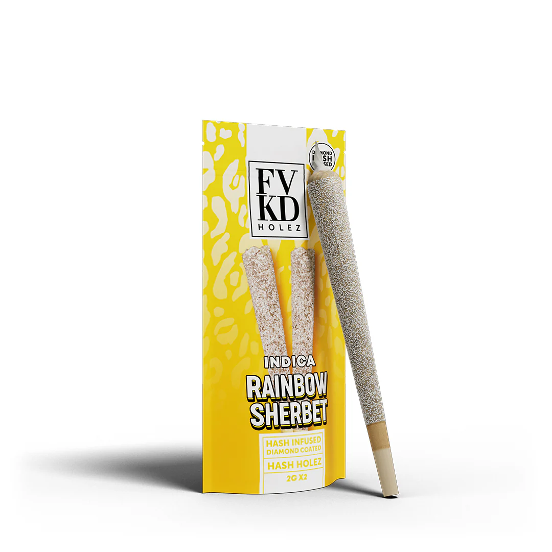 FVKD Diamond Infused Hash Holez THCA Pre-Rolls – 2ct (4g) - Image 6