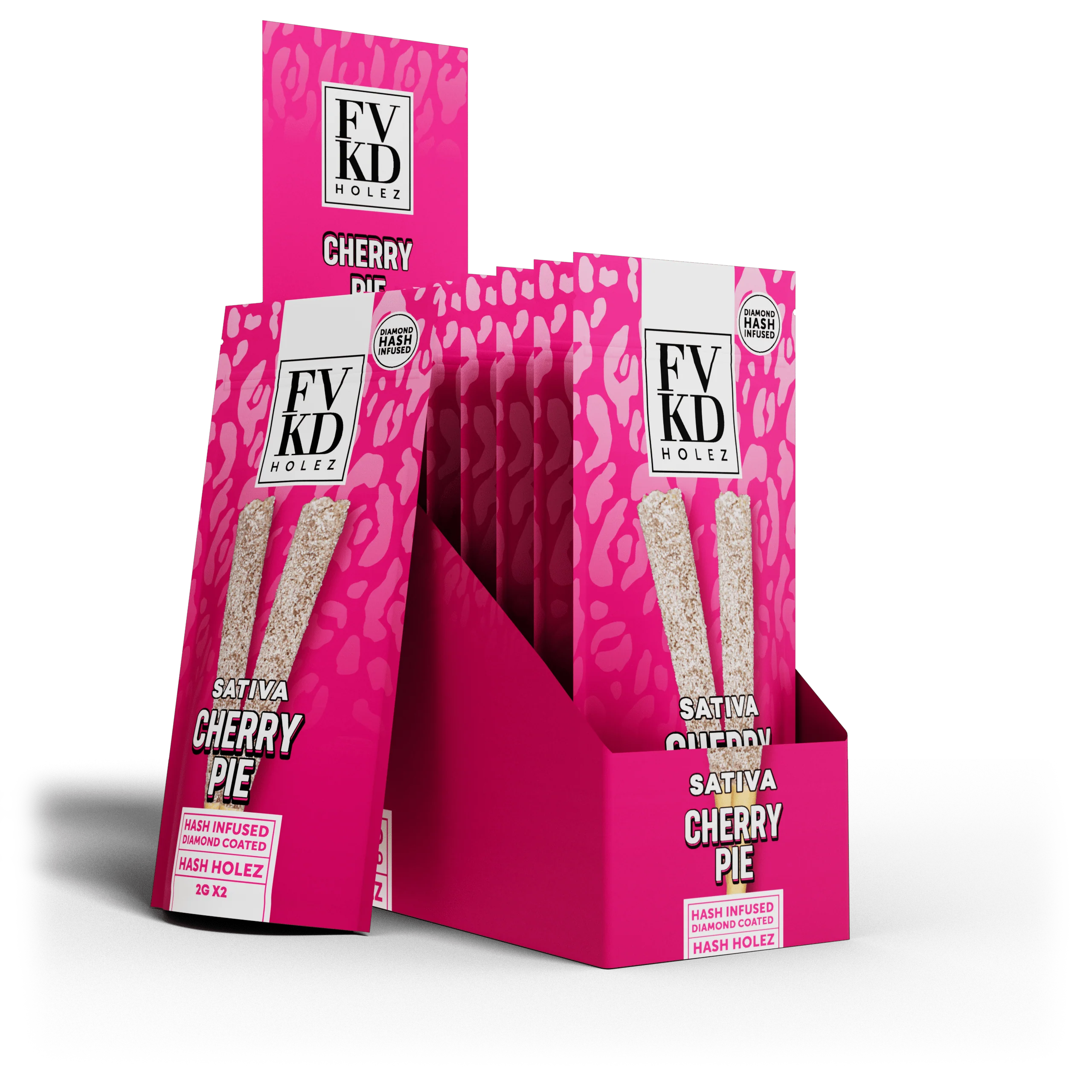 FVKD Diamond Infused Hash Holez THCA Pre-Rolls – 2ct (4g) - Image 7