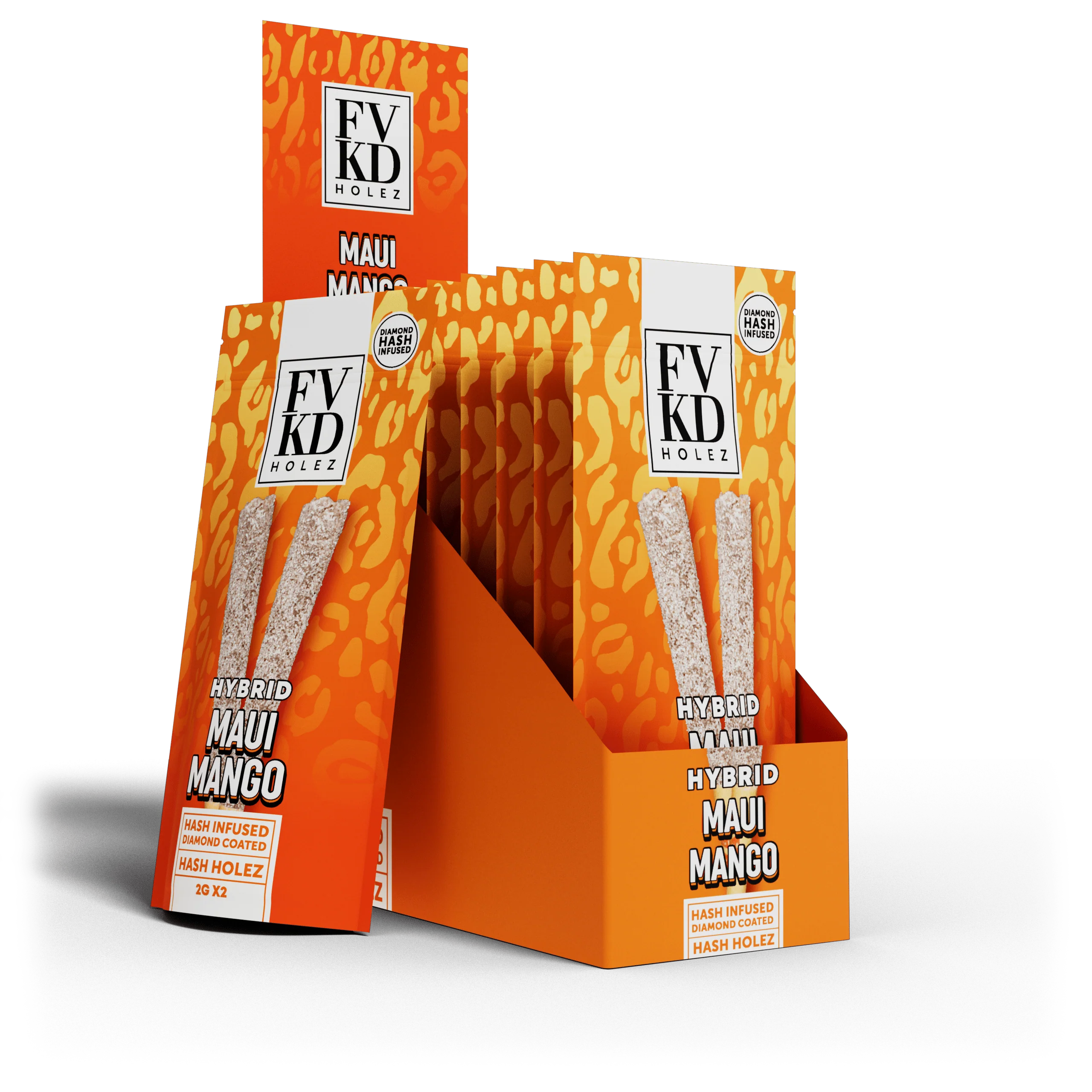 FVKD Diamond Infused Hash Holez THCA Pre-Rolls – 2ct (4g) - Image 9