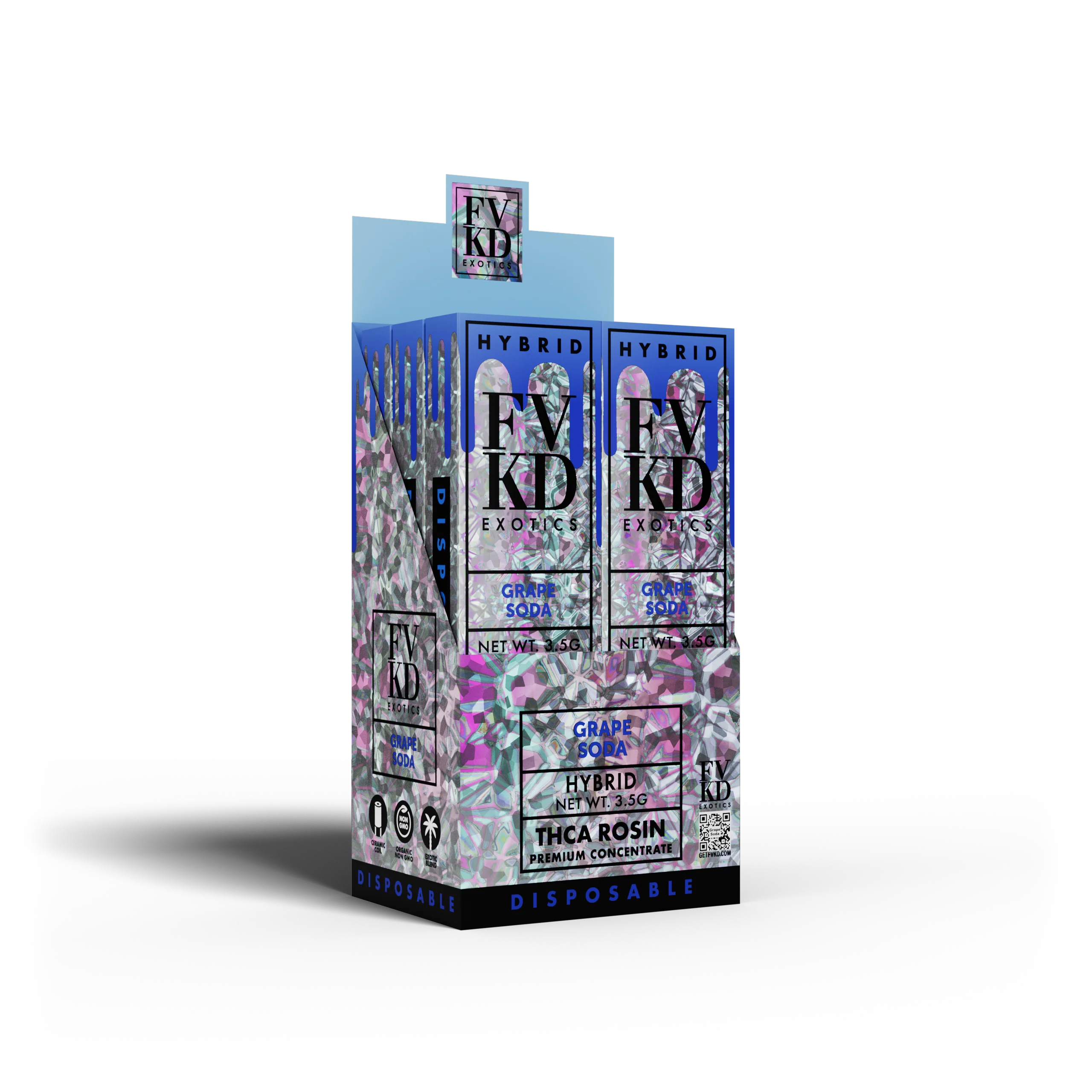 FVKD Exotics THC-A Rosin Disposable – 3.5g - Image 14