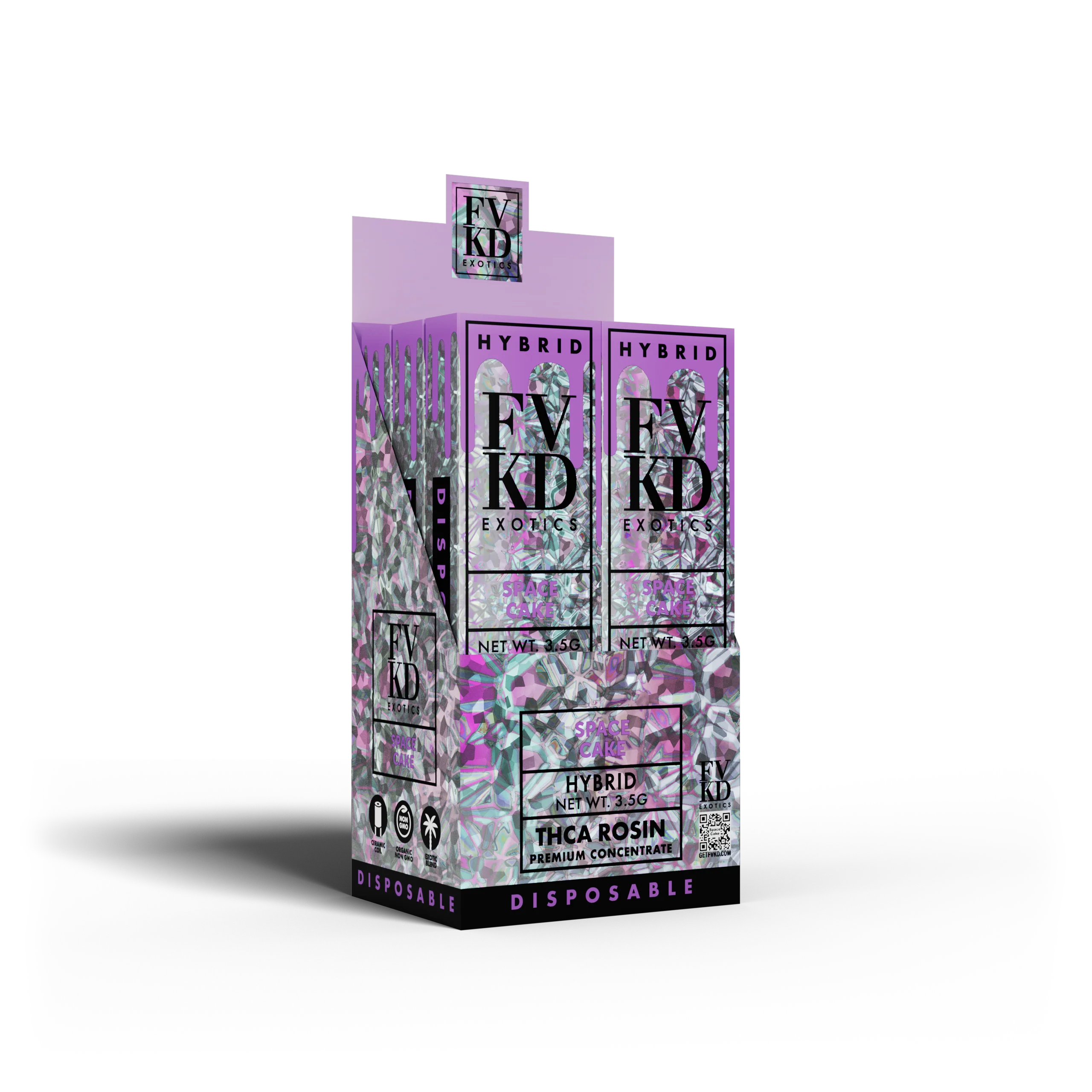 FVKD Exotics THC-A Rosin Disposable – 3.5g - Image 18