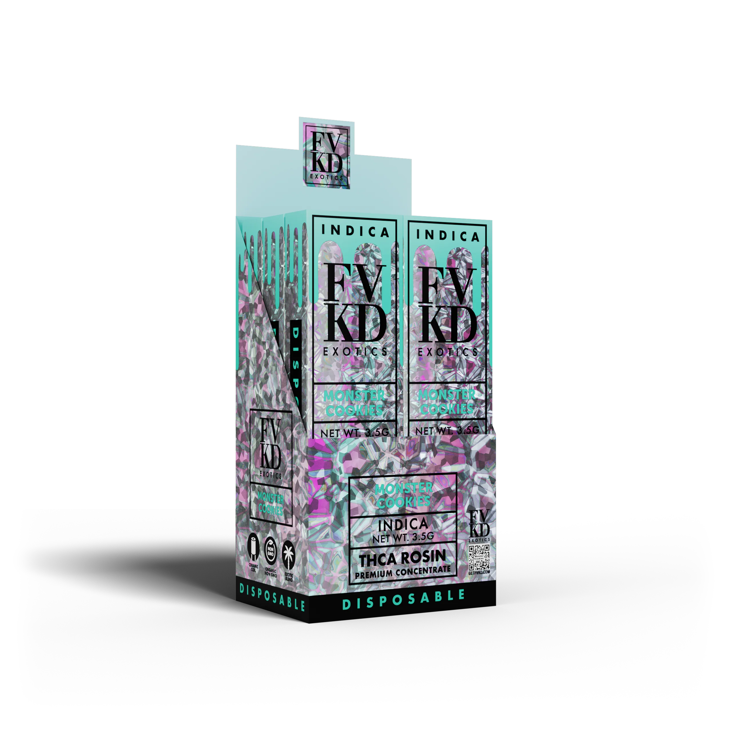 FVKD Exotics THC-A Rosin Disposable – 3.5g - Image 19