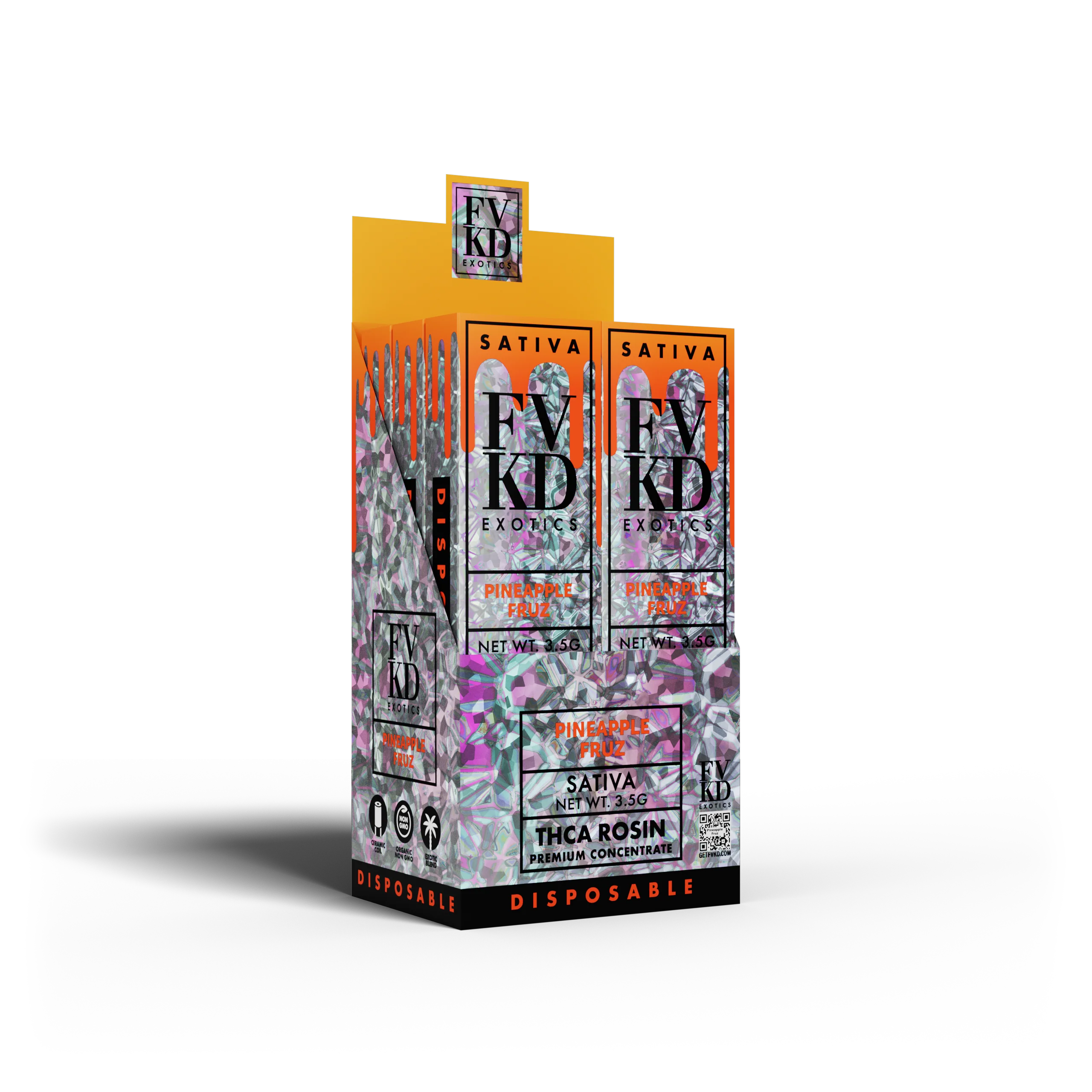 FVKD Exotics THC-A Rosin Disposable – 3.5g - Image 20