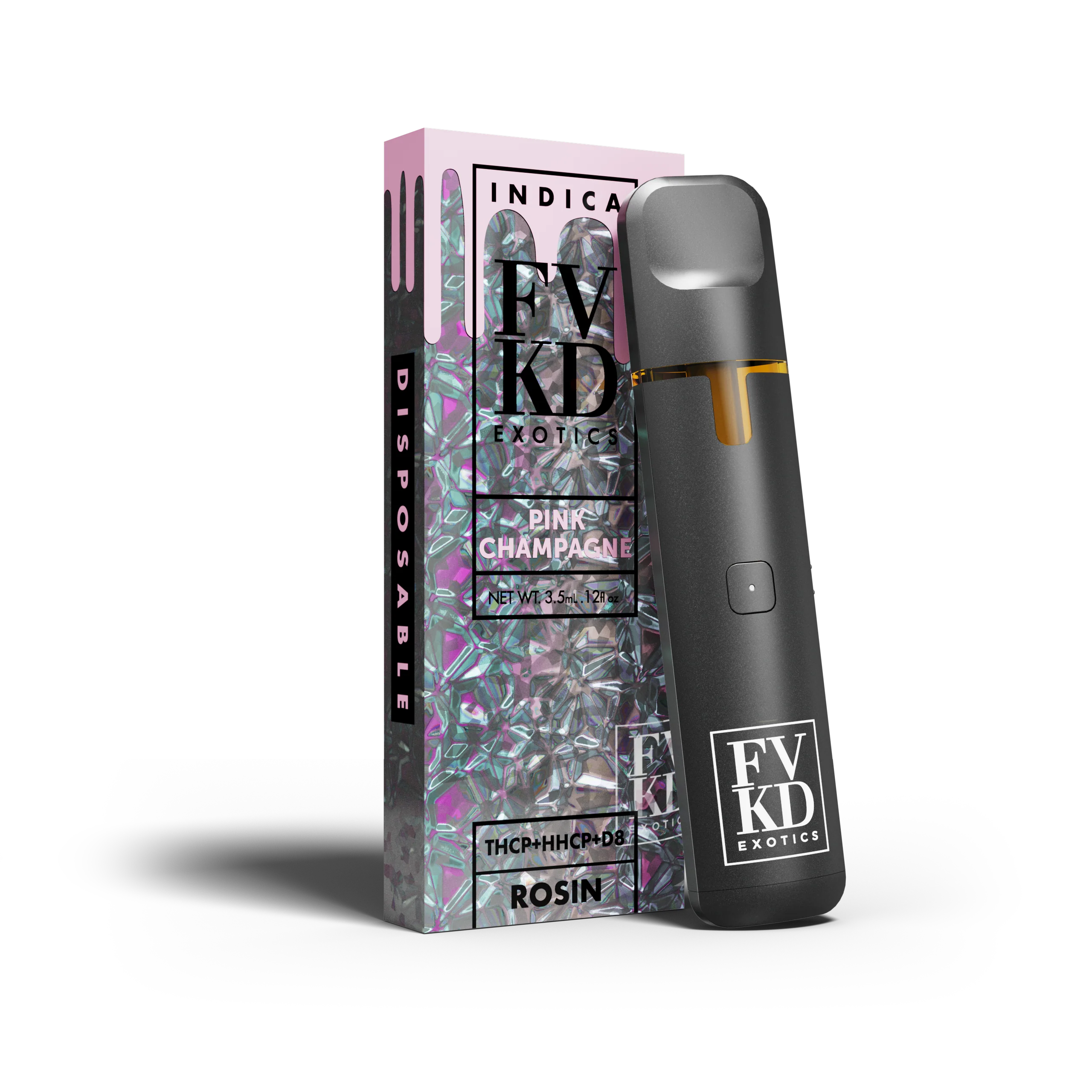 FVKD Live Rosin THC-P + HHCP Disposable - 3.5g - Image 4