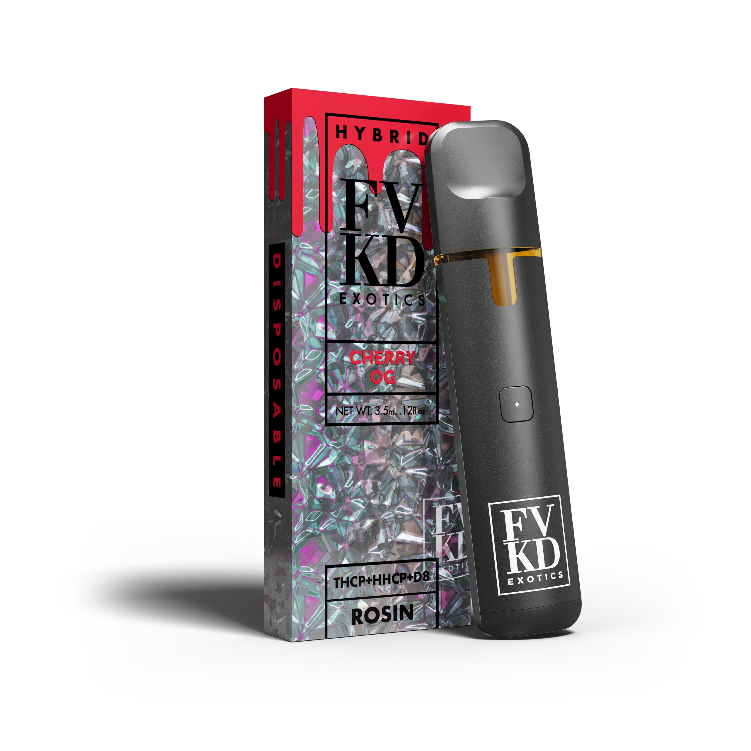 FVKD Live Rosin THC-P + HHCP Disposable - 3.5g - Image 7