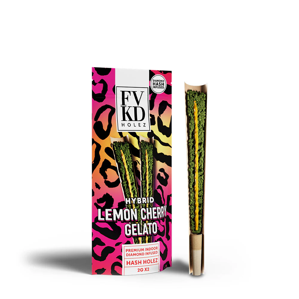 FVKD Diamond Infused Naked Hash Holez – 2g x 2ct - Image 3