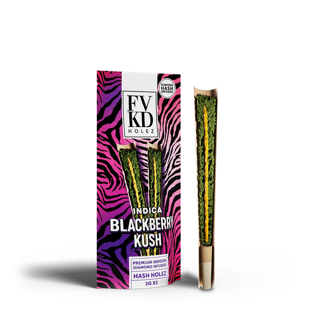 FVKD Diamond Infused Naked Hash Holez – 2g x 2ct - Image 5