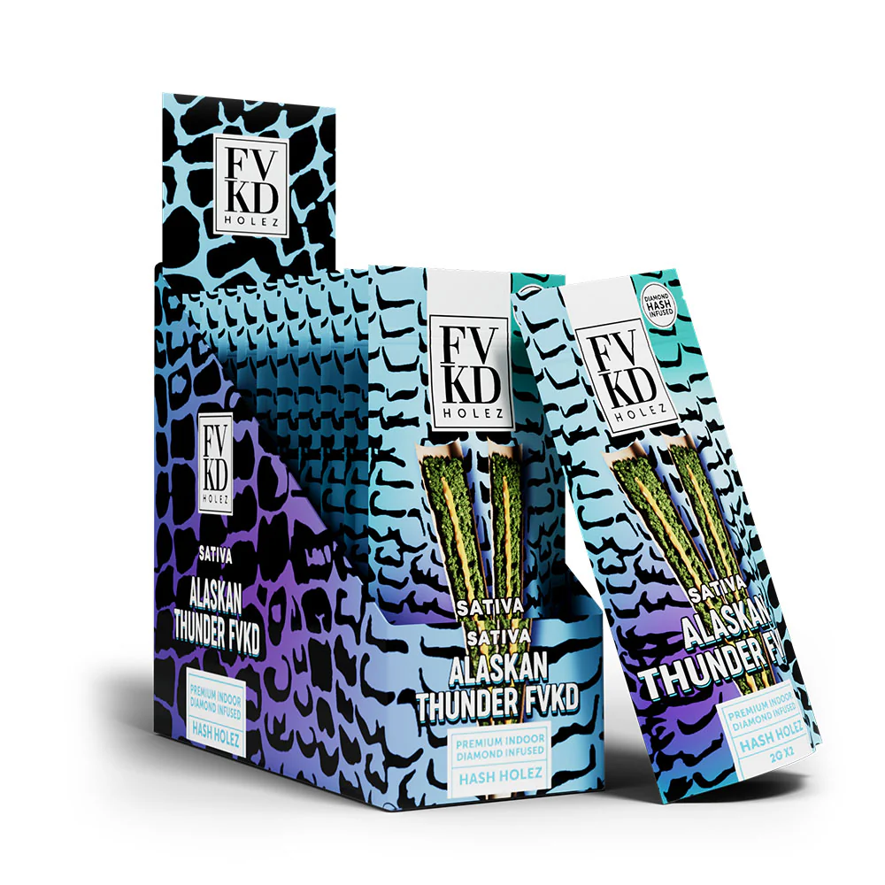 FVKD Diamond Infused Naked Hash Holez – 2g x 2ct - Image 7