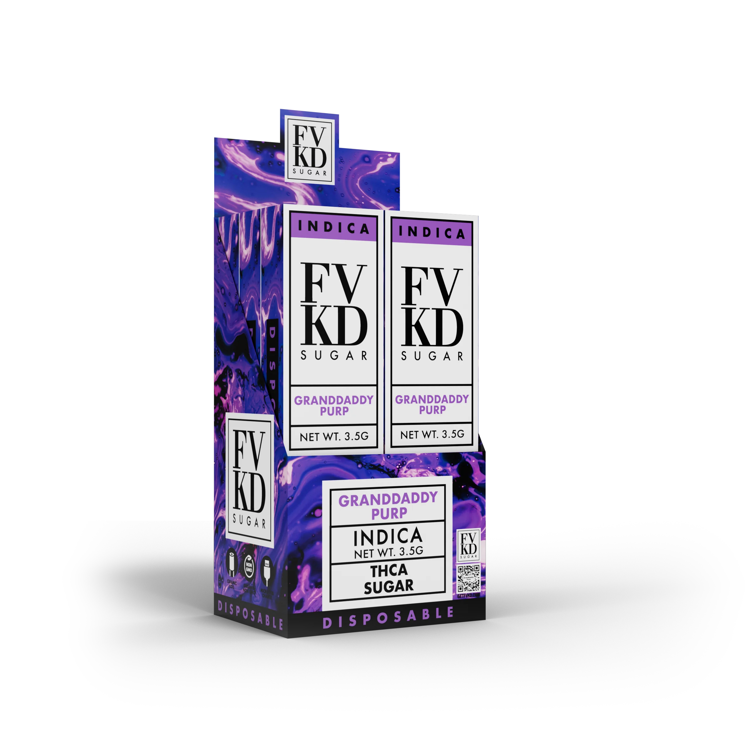 FVKD THC-A Sugar Disposable – 3.5g - Image 11