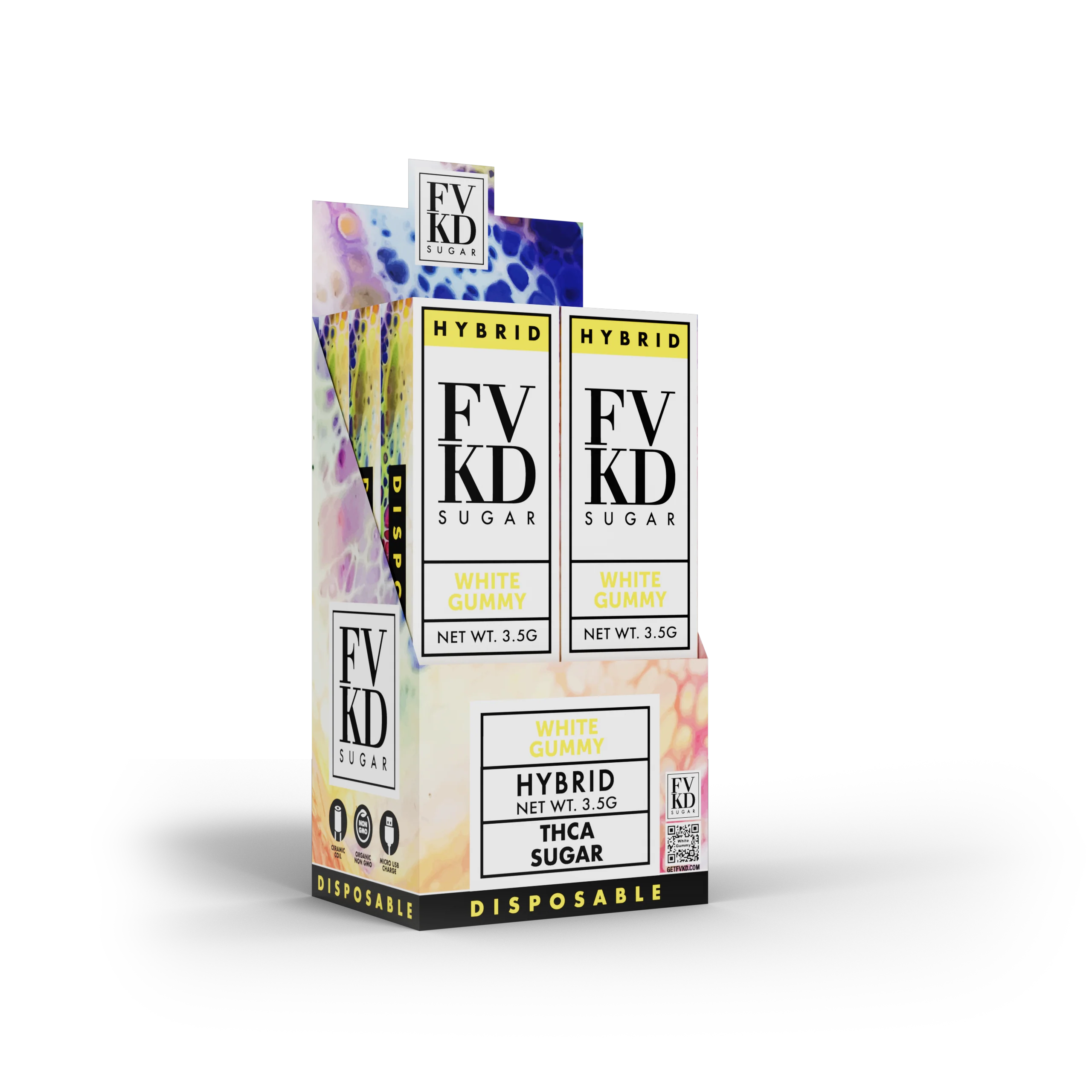 FVKD THC-A Sugar Disposable – 3.5g - Image 8