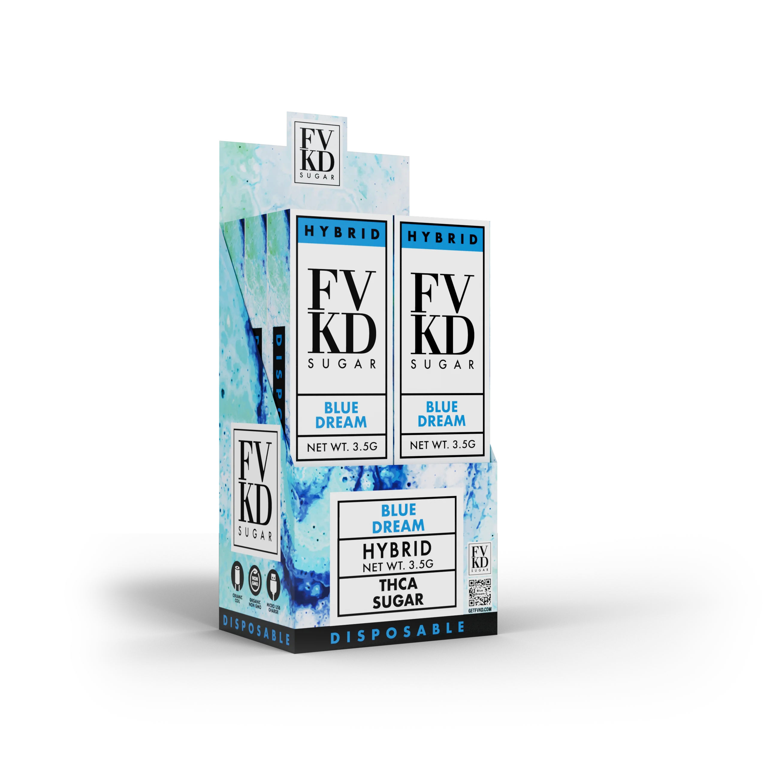 FVKD THC-A Sugar Disposable – 3.5g - Image 9