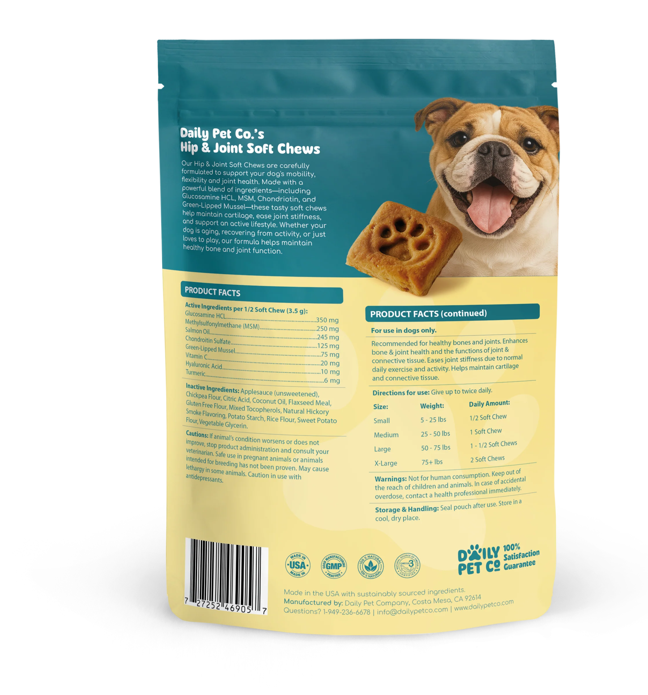 Hip & Joint Soft Chews for Dogs - Image 3