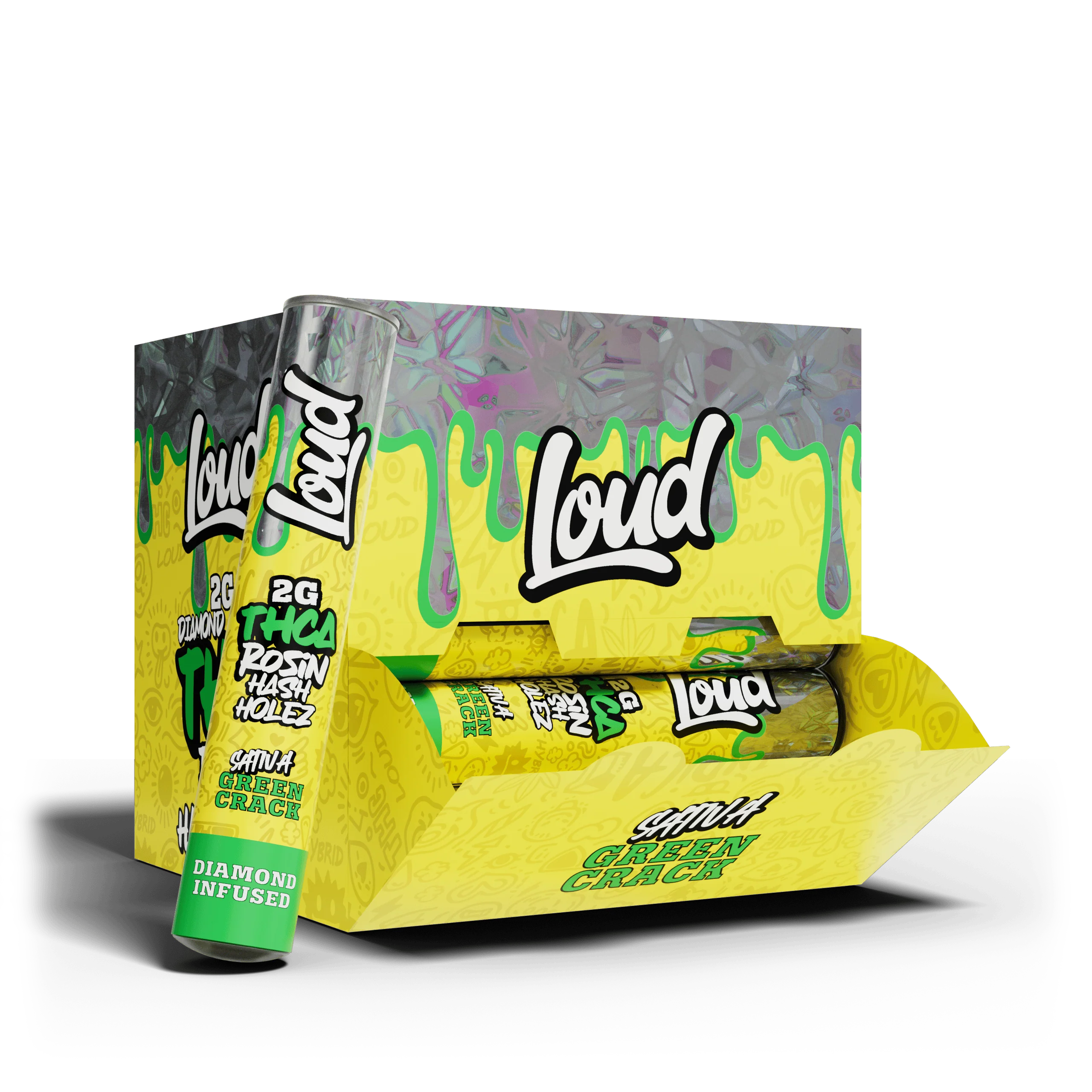 Loud THCA Rosin Hash Holez – 2g - Image 13