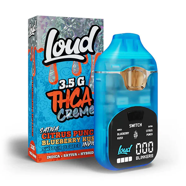 Loud THC-A Creme SWITCH Disposable – 3.5g - Image 3