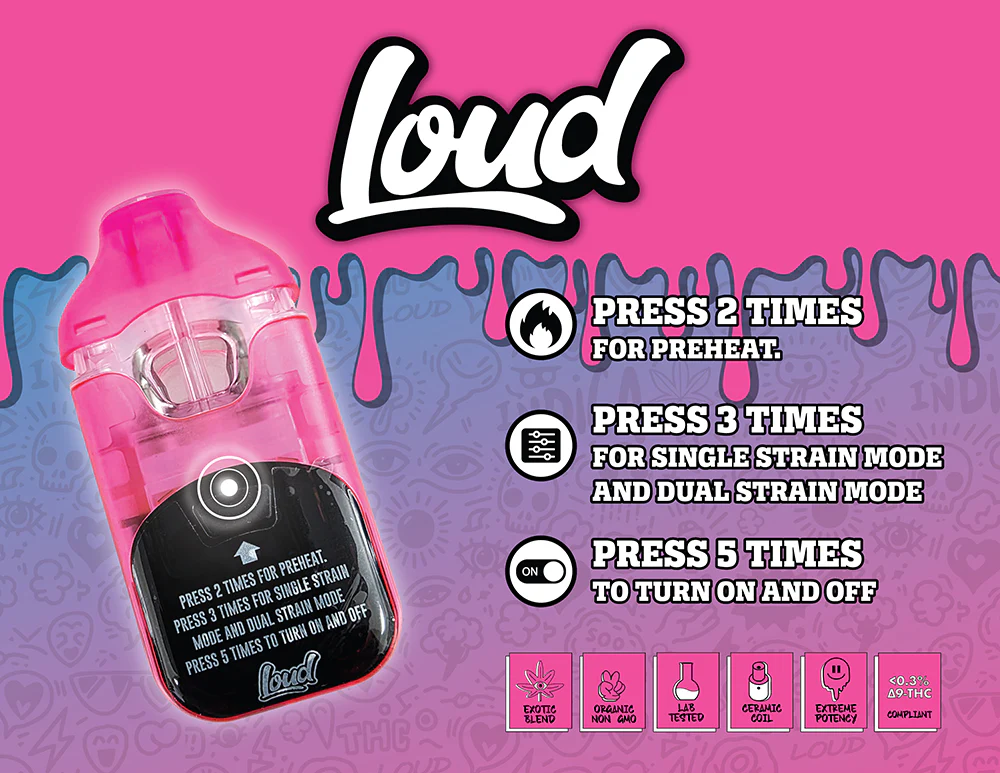 Loud THC-A Creme SWITCH Disposable – 3.5g - Image 13