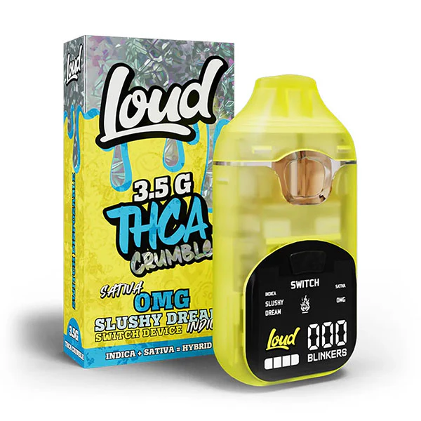 Loud THC-A Crumble SWITCH Disposable – 3.5g - Image 4