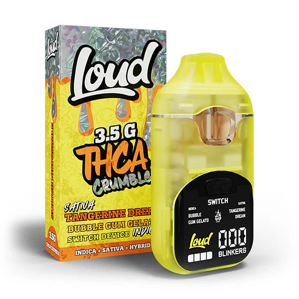 Loud THC-A Crumble SWITCH Disposable – 3.5g - Image 6