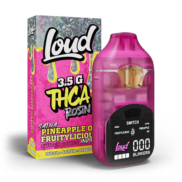 Loud THC-A Rosin SWITCH Disposable – 3.5g - Image 4