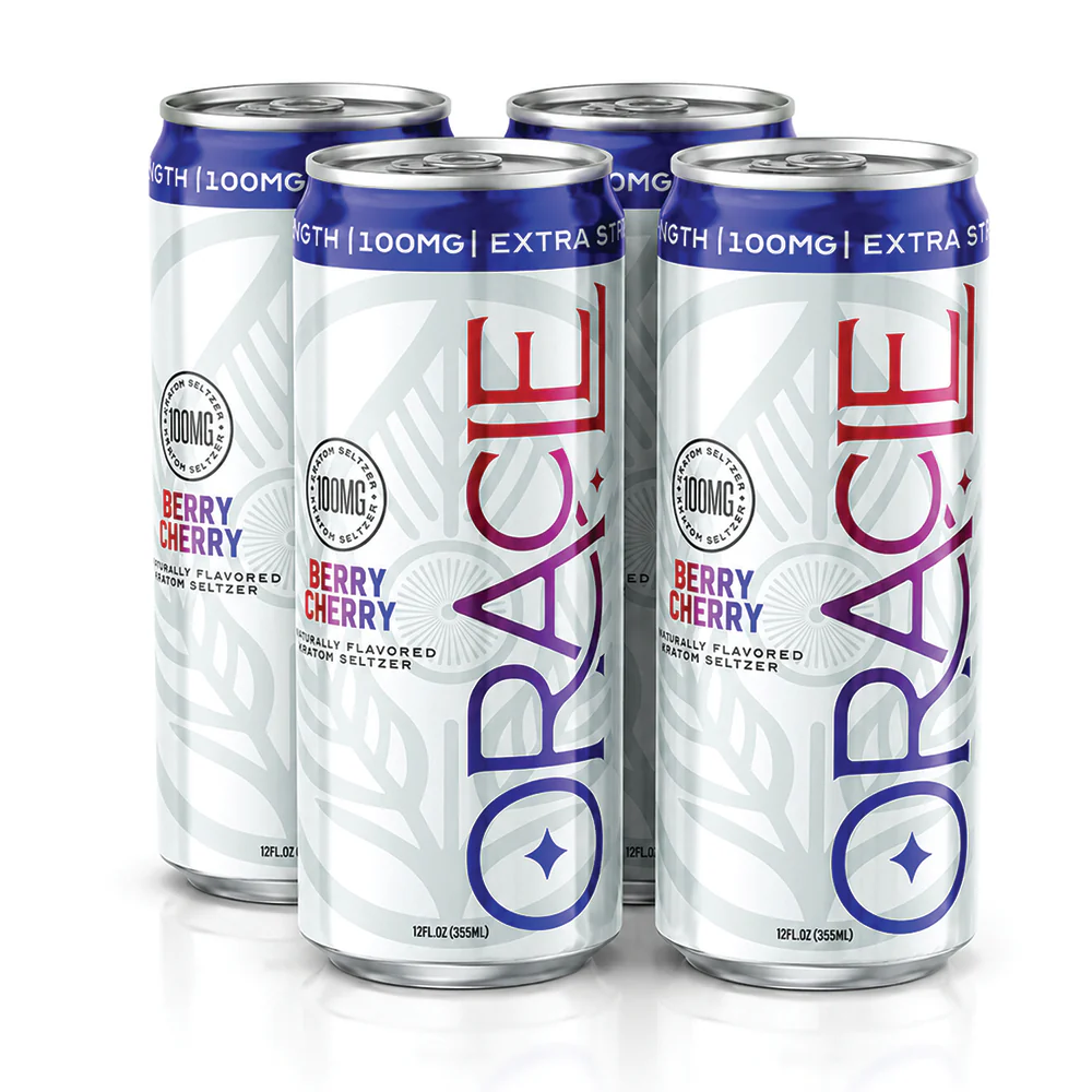 Oracle Organix Sparkling Kratom Seltzer – 100mg – Choose Your Flavor - Image 4