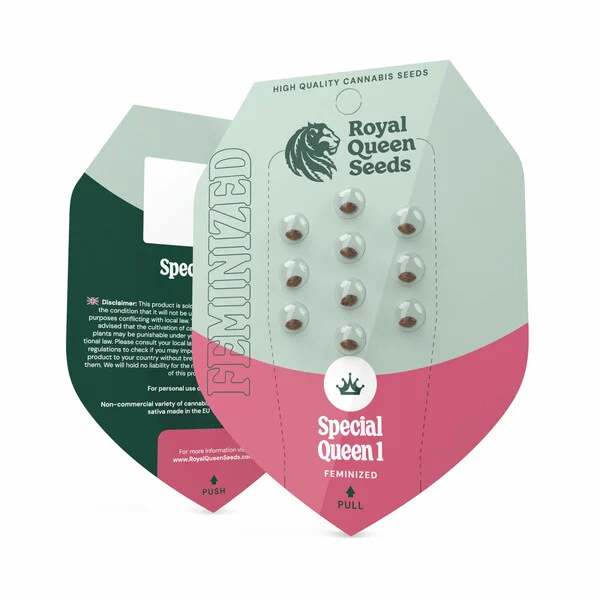 Royal Queen Seeds – Special Queen 1 Feminized Seeds (Classic Skunk Hybrid) - 3 Seeds - Image 2