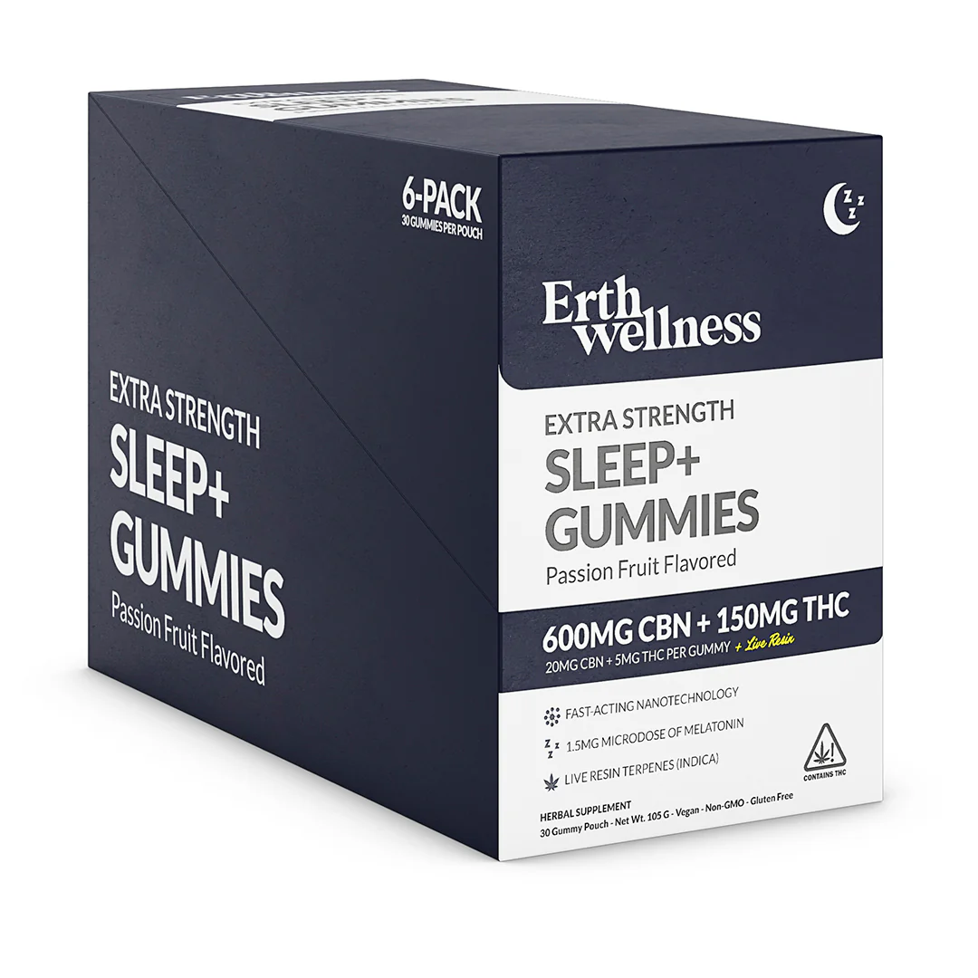 Sleep+ Gummies – CBN + THC + Live Resin Terpenes | 750mg - Image 3