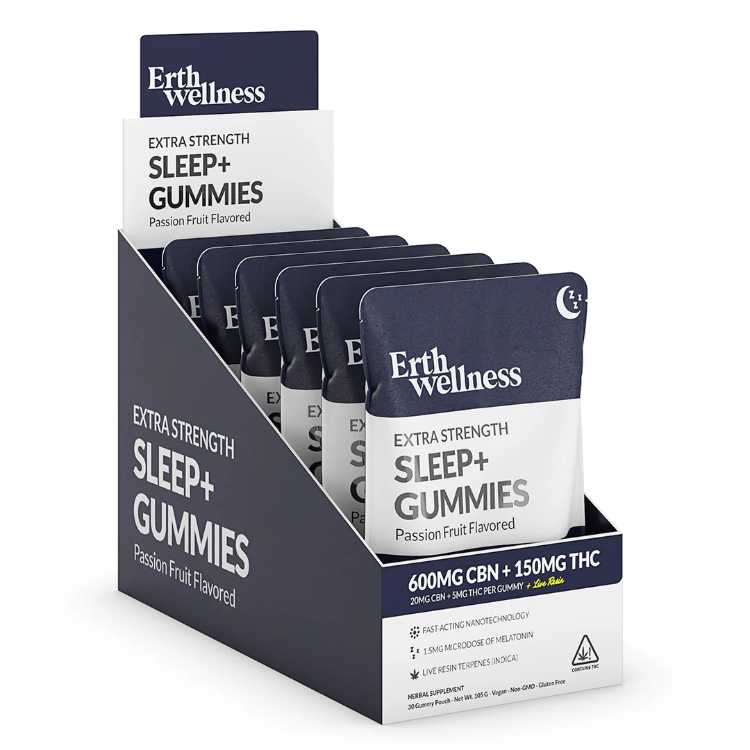 Sleep+ Gummies – CBN + THC + Live Resin Terpenes | 750mg - Image 4
