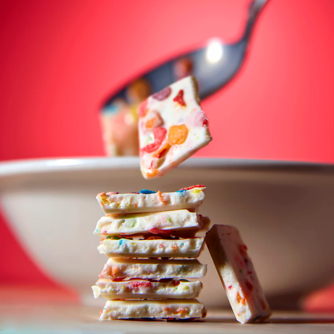 Δ9 THC Chocolate Bar – Cereal Milk (Hybrid) | Strain Specific | Cereal Bar Flavor (100 mg) - Image 4