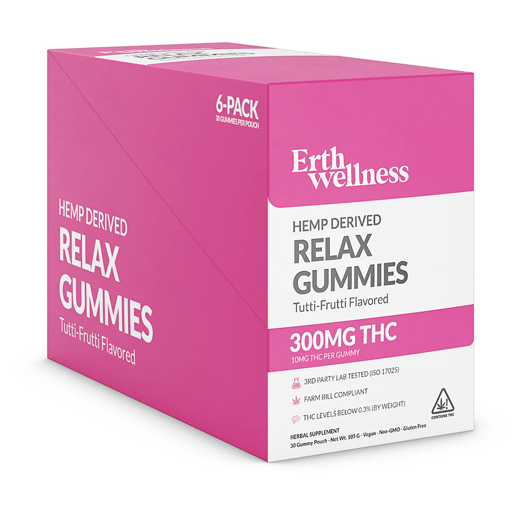 RELAX 10mg THC Gummies – Tutti Frutti (300mg) - Image 3